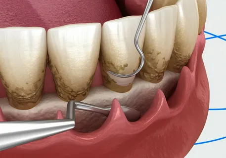Cirurgia periodontal, classificação e revisão de operações