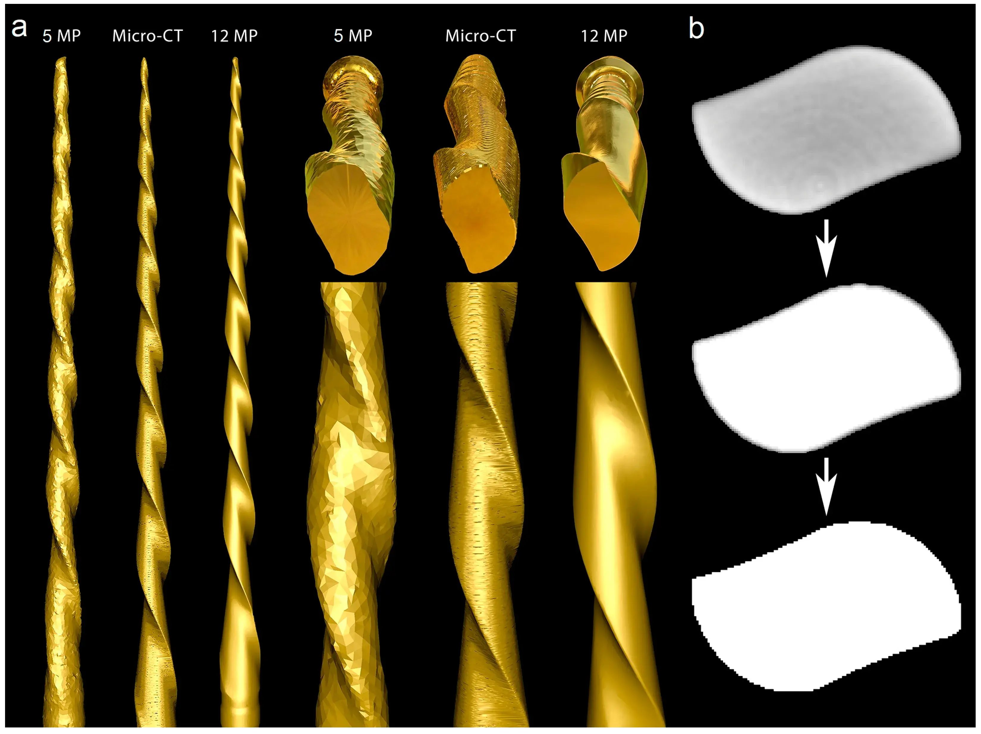 Endodontic instruments surfaces