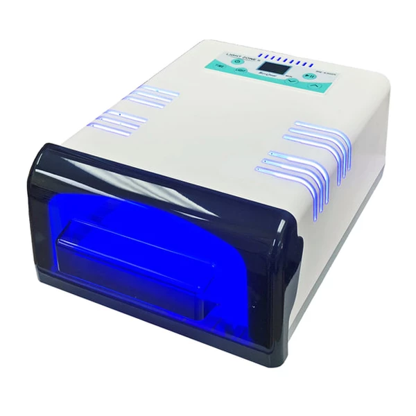 Lámpara de fotopolimerización BesQual E300N 110V con 9 luces LED. Cura activada por luz.