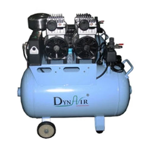 Compresor de aire DynAir con secador de aire, silencioso y sin aceite, 1100W (1.5 HP). Tanque. Compresor de aire DynAir con secador de aire, silencioso y sin aceite, 1100W (1.5 HP). Tanque.
