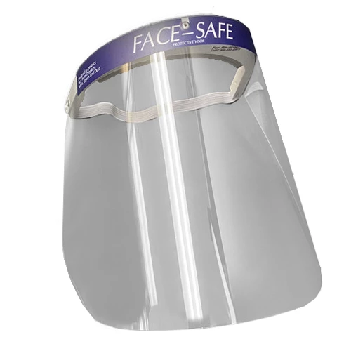 Face Safe Standard Face Shield, 10/Pk. 0.030" Polycarbonate (Lexan)