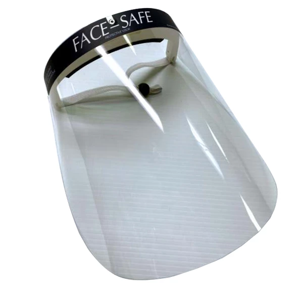 Face Safe Standard Face Shield, 10/Pk. 0.030" Polycarbonate (Lexan)