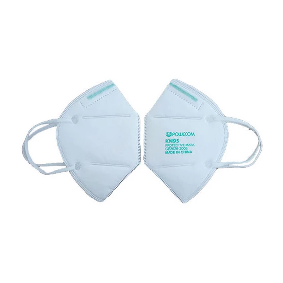 Powecom KN95 Mask, White, 10/Box