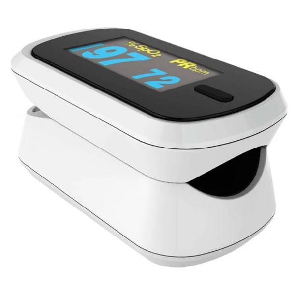 ChoiceMMed Fingertip Pulse Oximeter, Battery Operated, 4-Direction display