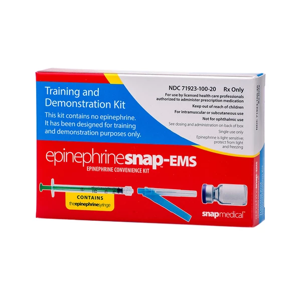 EpinephrineSnap Epinephrine Snap-EMS Training and Demonstration Kit, 1/Pk