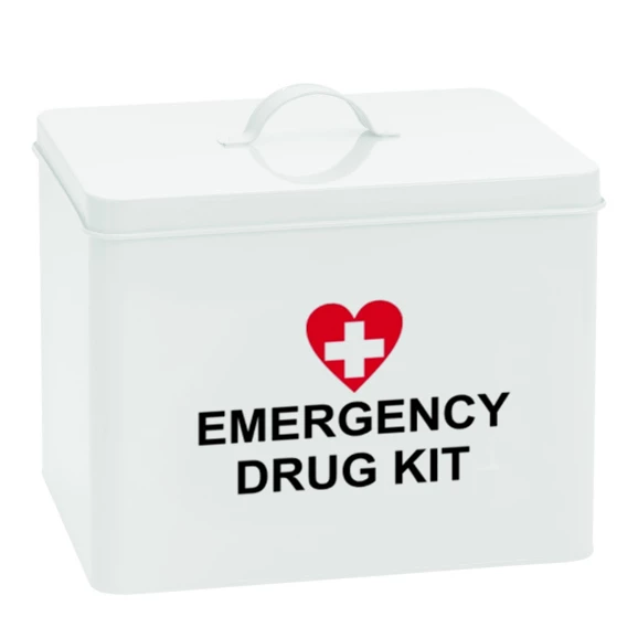 Kit de Medicamentos de Emergencia Dental T&P. Incluye: Tabletas de Nitroglicerina 0.4mg 25/Botella.