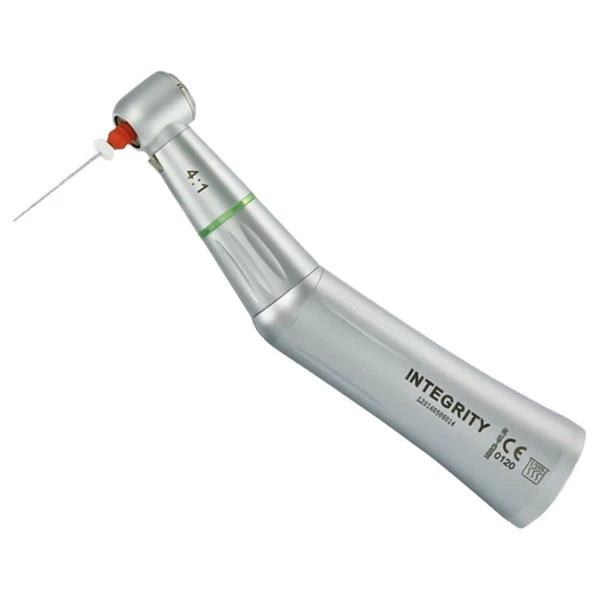 Integrity Euro Endo 4:1 Reducing Contra-Angle, Push-button reciprocating chuck