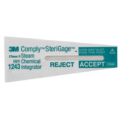 Comply SteriGage Steam Chemical Integrator, 100/Pk. 2" x 0.75", Pack