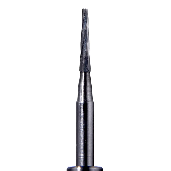 Bur de carburo liso de fisura cónica FG #170L, marca de la casa, 10/unid.