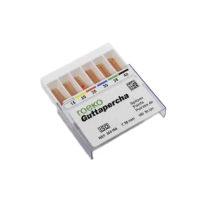 ROEKO Guttapercha Points Size 25 ISO Dispenser. Box of 100. Export Package ROEKO Guttapercha Points Size 25 ISO Dispenser. Box of 100. Export Package