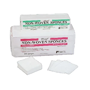 Beweis 2" x 2" 4-lagige nicht gewebte nicht sterile Schwämme 5000/CS