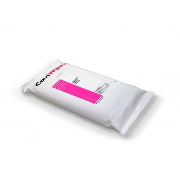 Toallitas CaviWipes en paquete plano, 45/unidad PAQUETE DE EXPORTACIÓN. Desechables, listas para usar.