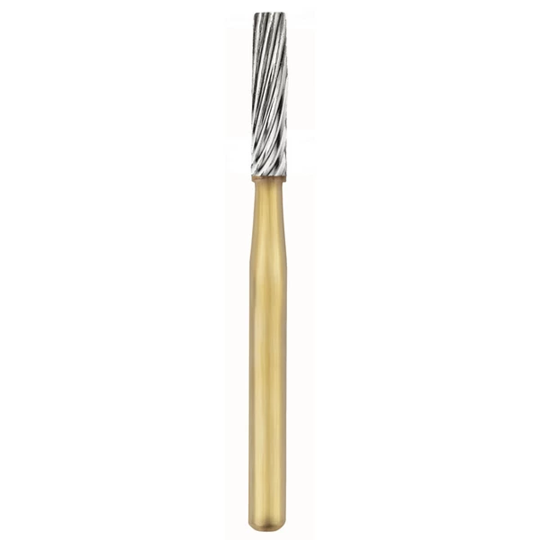 Marca da Casa FG #7572, Bur de Carboneto Reto de 12 Lâminas para Acabamento e Corte 5/Pacote