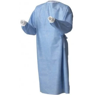 Bata Quirúrgica Cardinal Health, Azul, Caja de 20, X-Large / X-Largo
