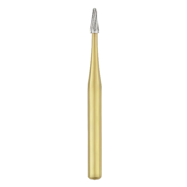 House Brand FG #6012 12 Blade Taper Fissure FOA1 Finishing Bur 5/Pk