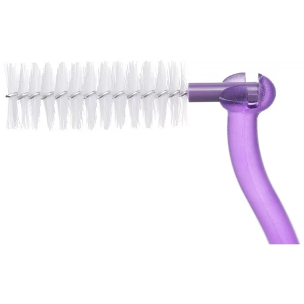 Curaprox CPS 408 Perio Plus Set: 5x 2.2 mm Violet Interdental Brush Tips, 1x