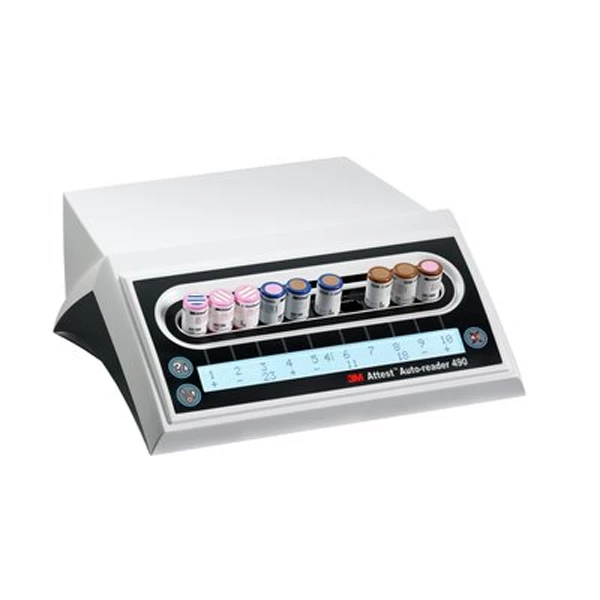 Leitor Automático Attest. Leitor Automático Dual de 10 Poços para 24 Minutos Biológicos.