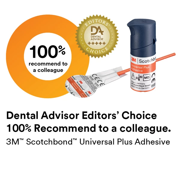 3M Scotchbond Universal Plus Adhesive Refill - 5 mL Vial and instructions