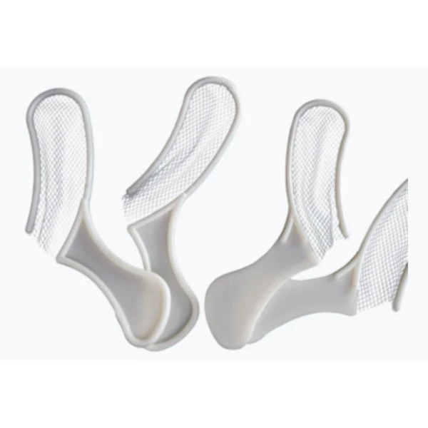 RMH3 Dental Posterior Small Half Disposable Bite Registration Trays. White