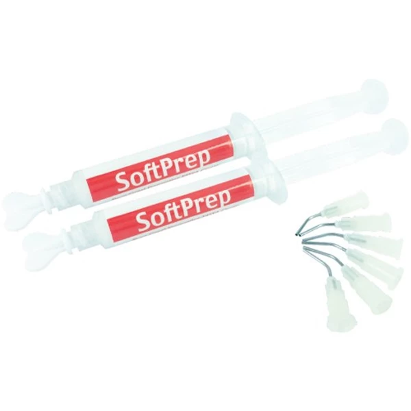 SoftPrep Подготовка корневого канала, крем 17% EDTA, 2 шприца по 6 г и 6 насадок/упаковка