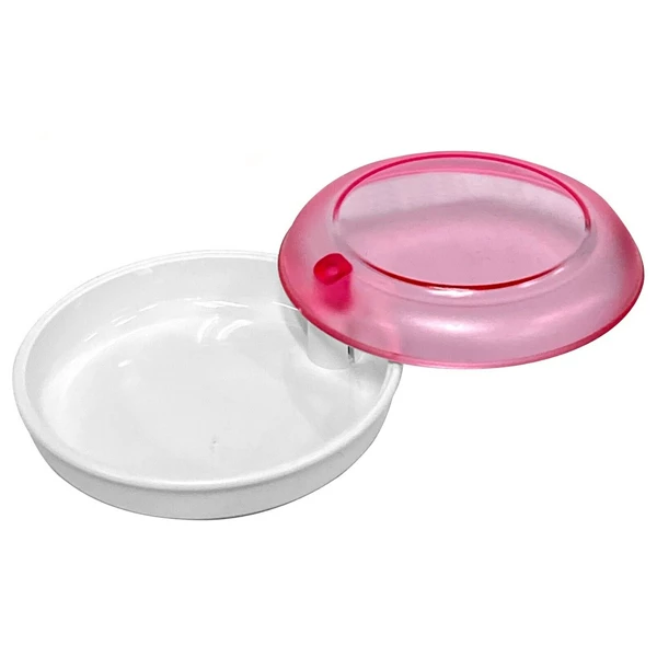 Estuche para retenedores de plastcareusa para alineadores Invisalign, rosa, 1/unidad.