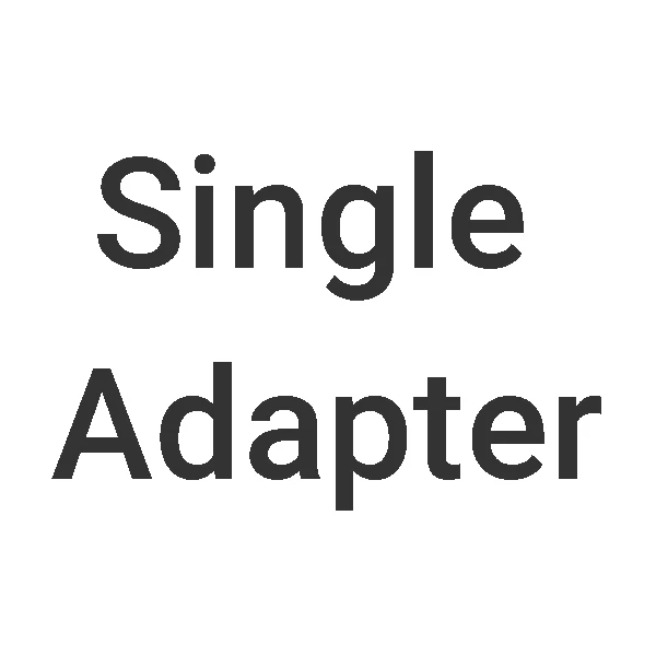 Adaptador de manguera para pieza de mano de marca propia, de 2 orificios a 4 orificios, 1/unidad. Conecta un dispositivo de 2 orificios.