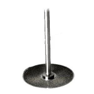 ContacEZ SupraDisc disco de diamante recubierto por abajo de 22 mm con borde de seguridad 1/pk. HP
