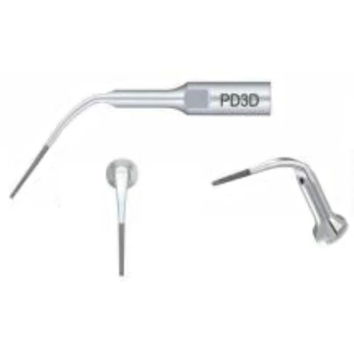 Puntas de plata PD3D para scaler ultrasónico DTE, 5/pqt. Punta de escalado periodontal.