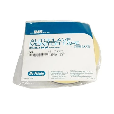 Cinta de monitoreo de autoclave IMS - Codificación de color VERDE, rollo de 60 yardas. Fuerte de 3/4".
