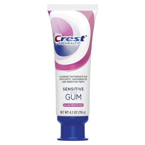 Pasta de dientes Crest Pro-Health para encías y sensibilidad, caja de 24 tubos de 4.1 oz.