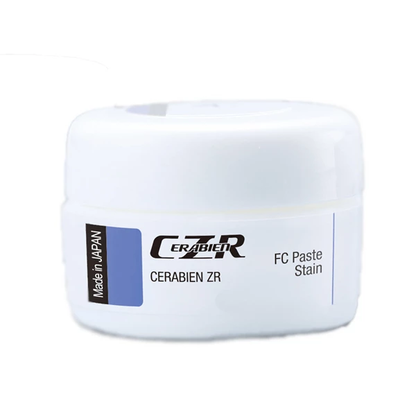 Cerabien ZR (CZR) FC Paste Stain Basic Kit EXPORT PACKAGE. Contains 3g each