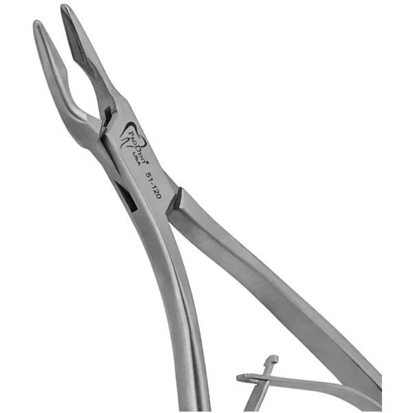 ProDent USA Rongeur a doppia curvatura da 6" con becco curvo. Apertura a doppia molla.