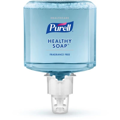 Botella de recarga de 1,200 ml de jabón espumoso Gentle & Free de Purell Healthcare.