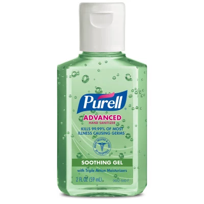 Purell Advanced Gel Antisséptico para Mãos Suavizante, 60 ml, 1 unidade.