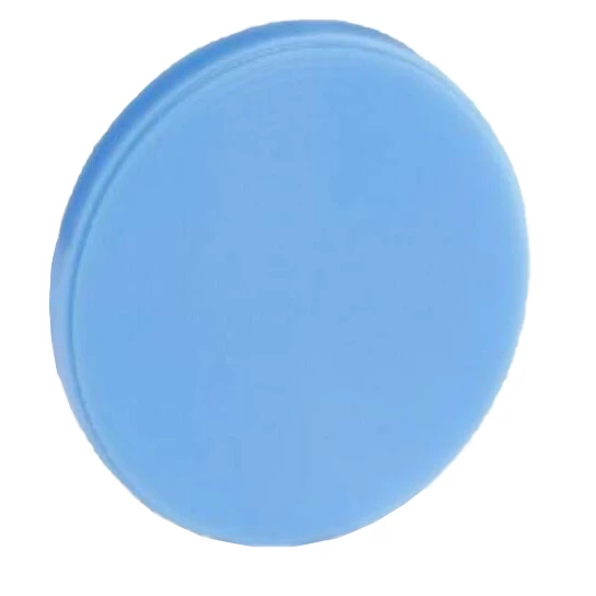 RMH3 Dental CAD/CAM Wax Blank - Polywax Light Blue. Thickness 18mm x Dia 98mm