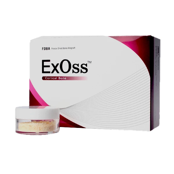ExOss chip (0.850-1.50mm) 5 cc Vial. 100% Cortical Bone