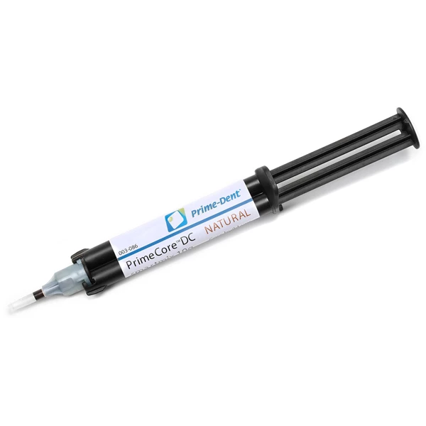 Material de construcción de núcleo de doble curado Automix Prime Core DC, tono A2, jeringa de 10 g, 1/unidad.
