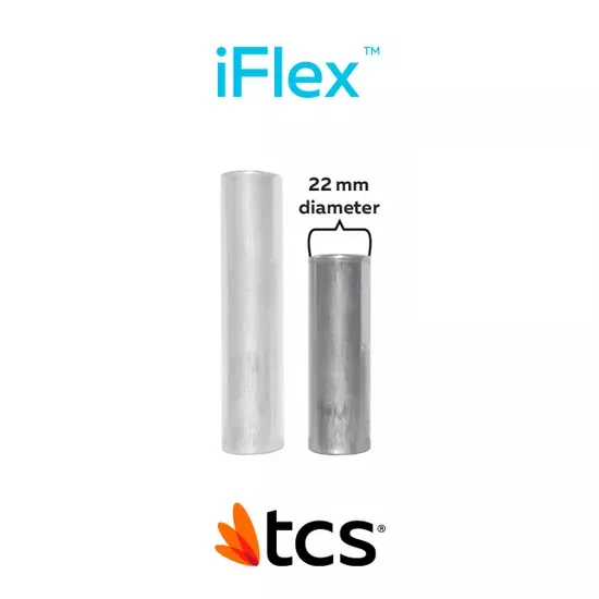 Cartucho iFlex de 22 mm, medio, estándar, rosa, 5/unid. Tipo de inyección de poliolefina.