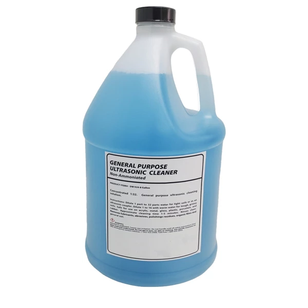 House Brand Blue Ultrasonic Cleaner 1 Gallon Concentrate (1:32) House Brand Blue Ultrasonic Cleaner 1 Gallon Concentrate (1:32)