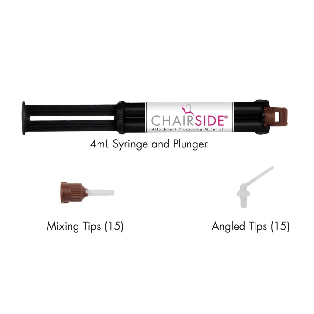 CHAIRSIDE Attachment Processing Material 4ml Syringe, 15 Tips - Normal Set.