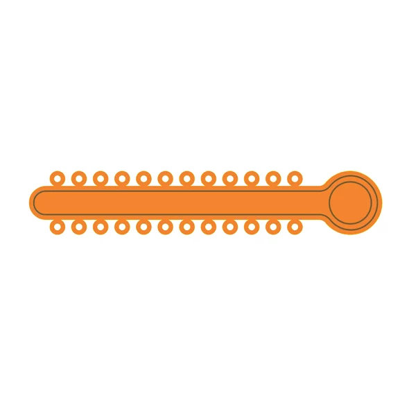 TOP STICKS Legature elastiche ortodontiche, arancioni, 1008 legature/confezione