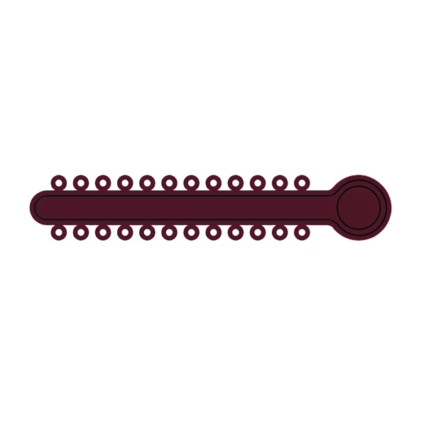 TOP STICKS Orthodontic Elastic Ligature Ties, Burgundy, 1008 Ties/Pk TOP STICKS Orthodontic Elastic Ligature Ties, Burgundy, 1008 Ties/Pk
