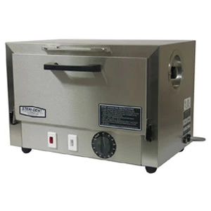 Esterilizador de Calor Seco SteriDent 200 - 110V (500W). Acero Inoxidable, Dos Bandejas.