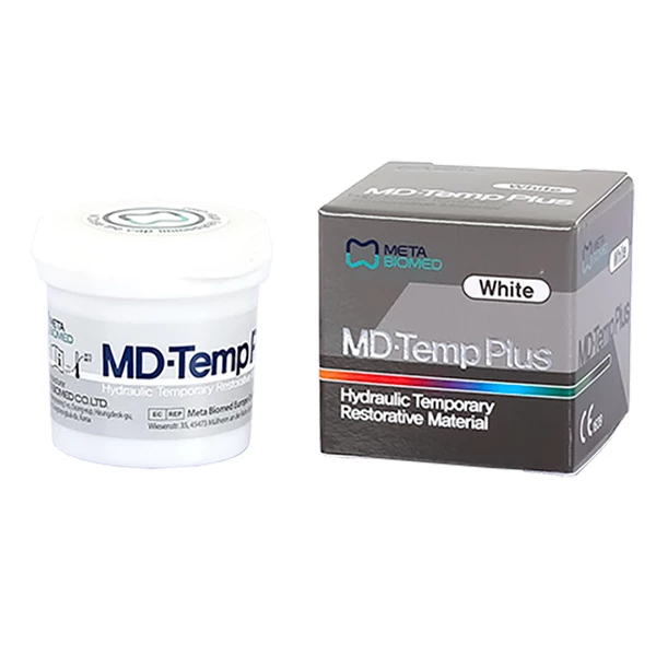 MD-Temp Plus Restaurador Temporal Hidráulico - Pasta BLANCA, tarro de 40 g.