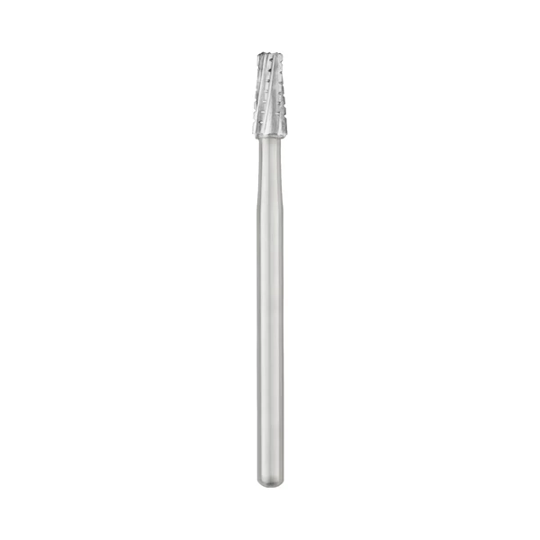 Bur de carburo de corte cruzado en forma de cono Ohio Forge HP #703, de un solo uso, 10 unidades por paquete.