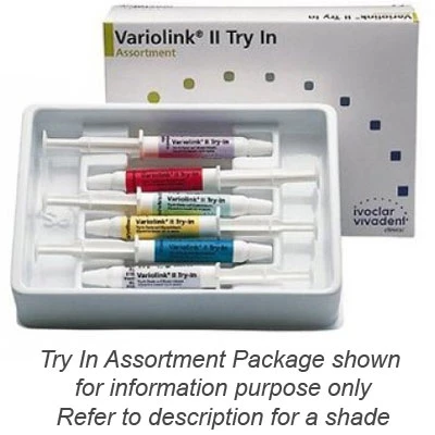 Variolink II Try-In Paste, Universal Refill, Two-Component Micro-Hybrid