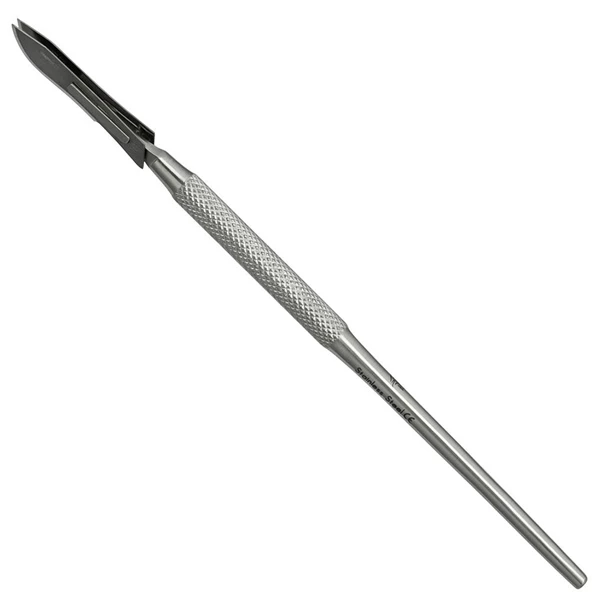 ProDent USA Double Blade Scalpel Handle, Straight, with 2.1mm Gap