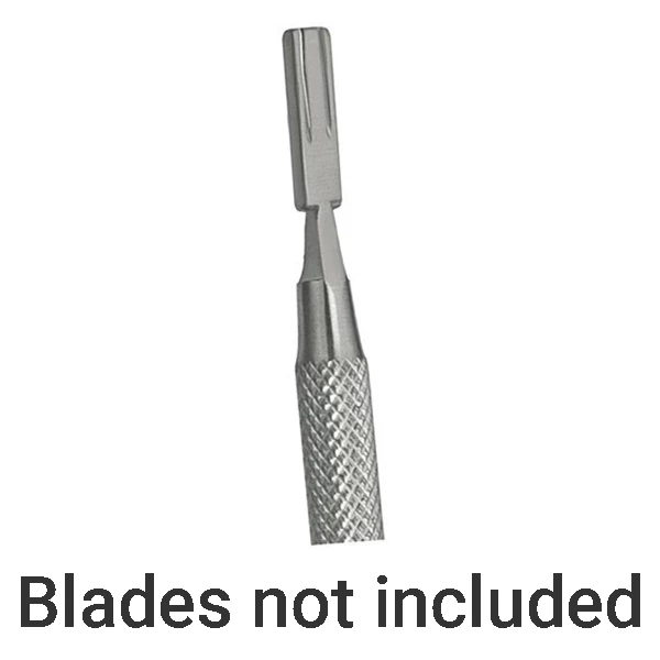 ProDent USA Double Blade Scalpel Handle, Straight, with 2.1mm Gap