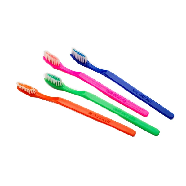 PLAK SMACKER Mintburst Prepasted Disposable Toothbrush, Assorted, Individually Packed, 144/Pk PLAK SMACKER Mintburst Prepasted Disposable Toothbrush, Assorted, Individually Packed, 144/Pk