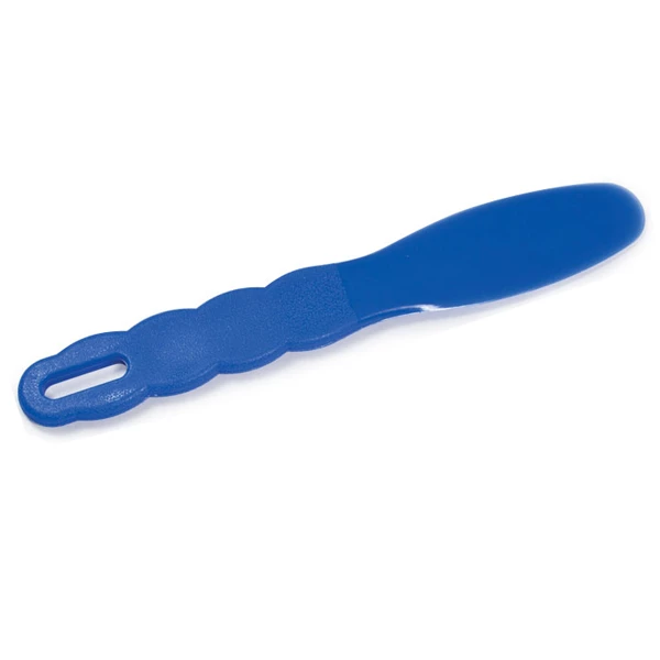 maxill Easy Grip Textured Wave Handle Spatula, Autoclavable, Blue, Single Spatula. maxill Easy Grip Textured Wave Handle Spatula, Autoclavable, Blue, Single Spatula.